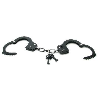 Fetish Fantasy Designer Metal Handcuffs - Black
