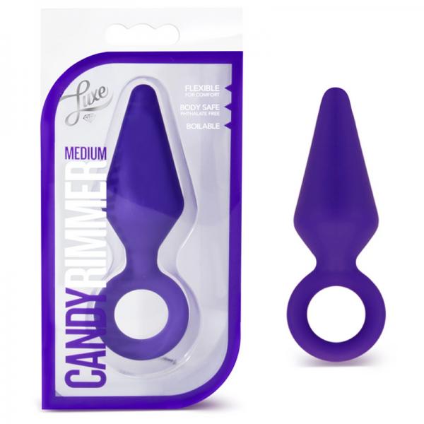 Candy Rimmer Medium Butt Plug Purple