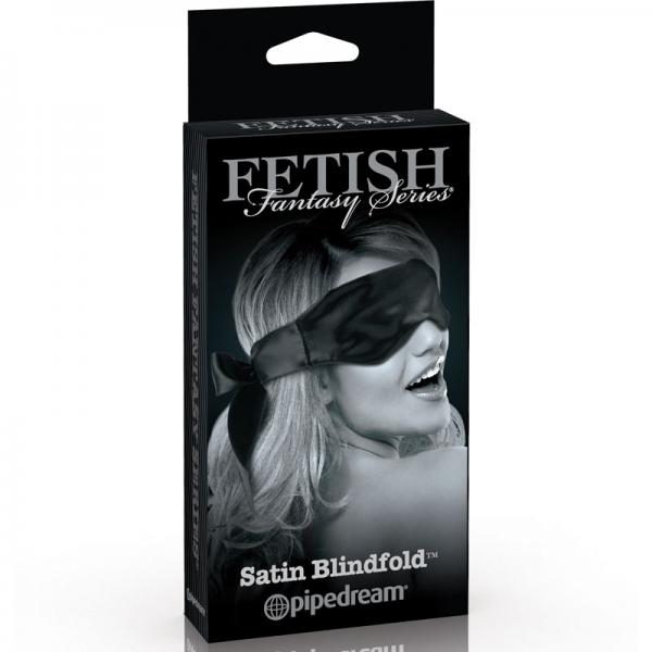 Fetish Fantasy Black Satin Blindfold OS