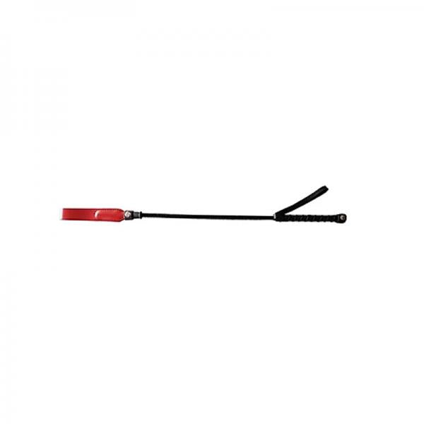 Short Riding Crop Slim Tip (20in) - Red